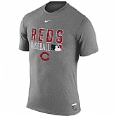 Cincinnati Reds Nike 2016 AC Legend Team Issue 1.6 WEM T-Shirt - Gray,baseball caps,new era cap wholesale,wholesale hats